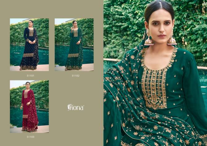 Riwayat By Fiona 51101-51103 Wedding Salwar Suits Catalog